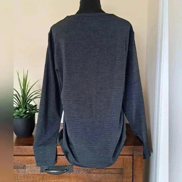 Tuff Athletics Long Sleeved Active Top Charcoal Grey Womens Size  XL - Picture 4 of 12